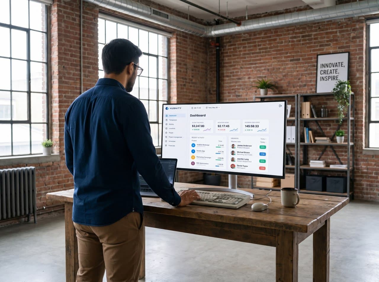 Automated Timesheets Software Background